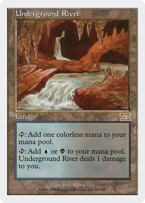 Underground River (6ED-330) - rare