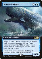 Pursued Whale (M21-351) - rare: (Extended Art) - Foil