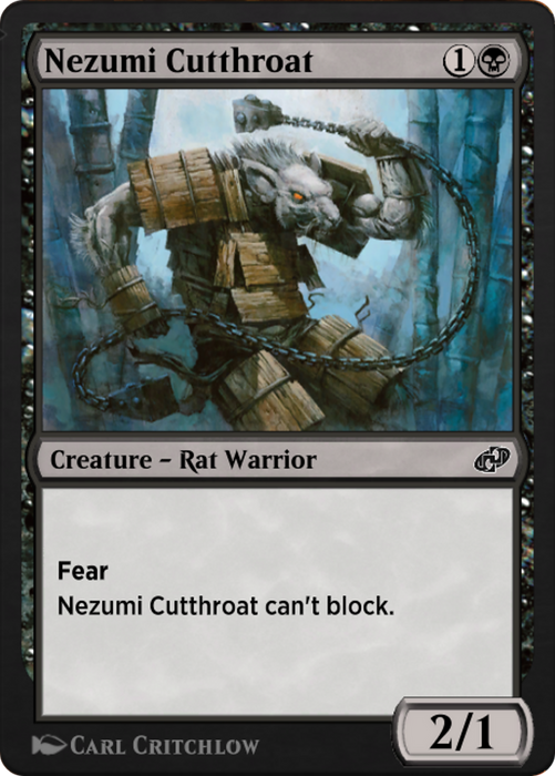 Nezumi Cutthroat (J21-367) - common