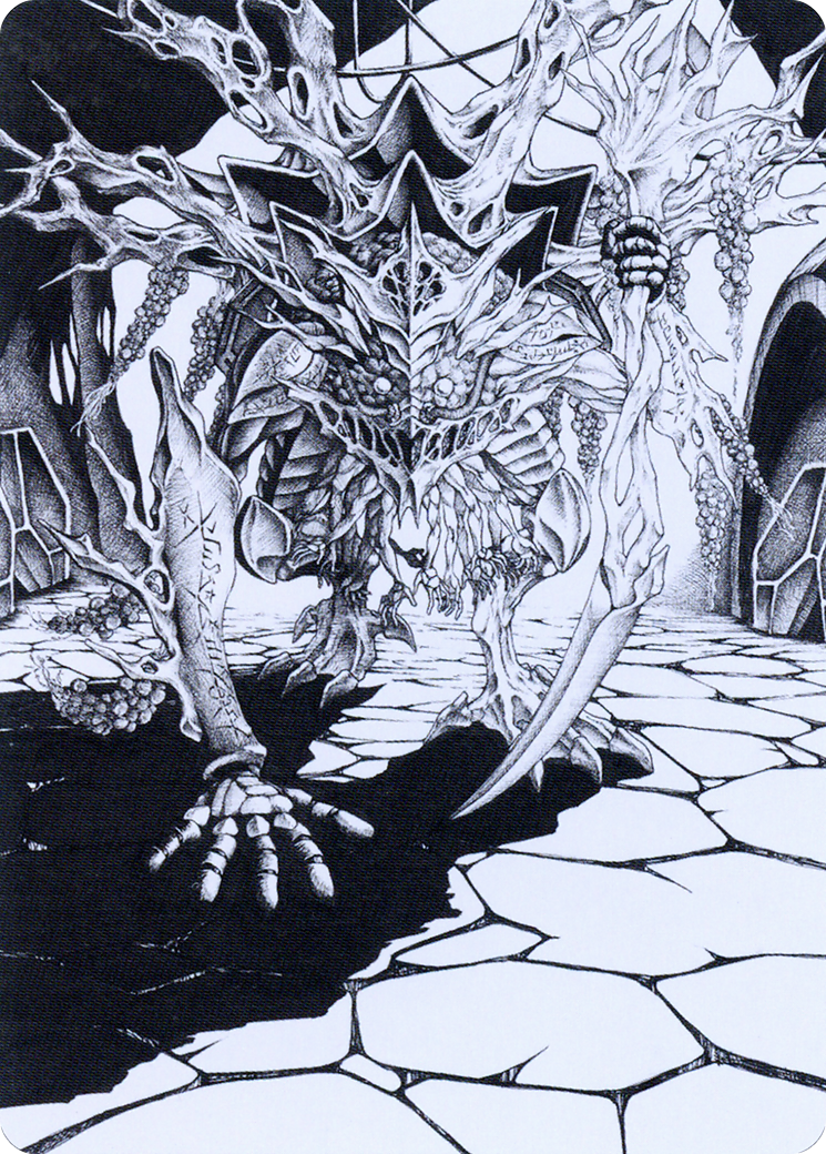 Thrun, Breaker of Silence // Thrun, Breaker of Silence (AONE-076) - common (Borderless) - Foil