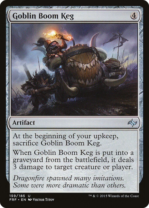 Goblin Boom Keg (FRF-159) - uncommon
