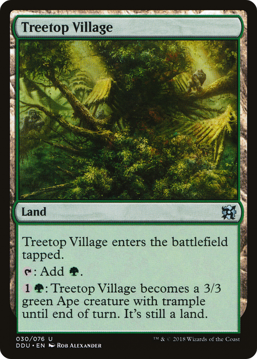 Treetop Village (DDU-030) - uncommon