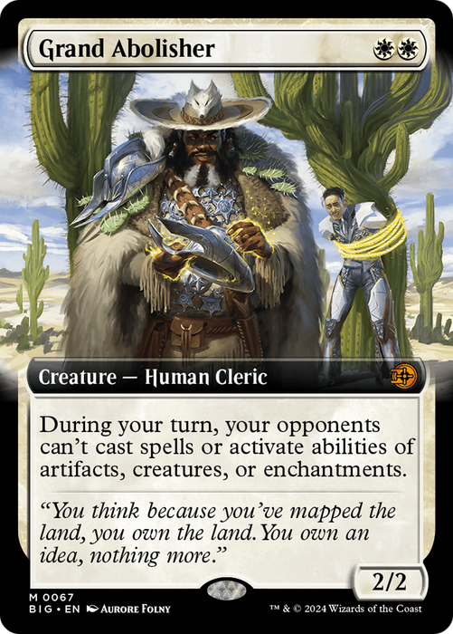 Grand Abolisher (BIG-067) - mythic: (Extended Art)