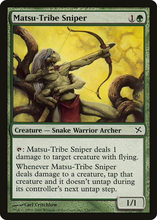 Matsu-Tribe Sniper (BOK-136) - common - Foil