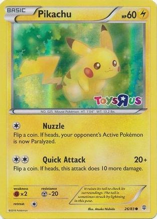 Pikachu (026/083) - MCP  - Promo - Holofoil
