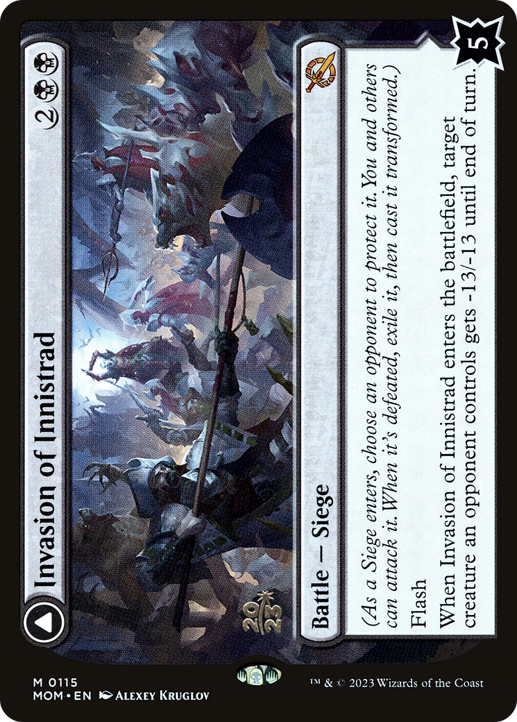 Invasion of Innistrad // Deluge of the Dead (PRE-115S) - mythic - Foil