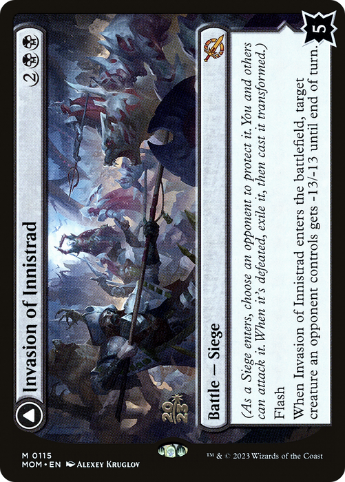 Invasion of Innistrad // Deluge of the Dead (PRE-115S) - mythic - Foil