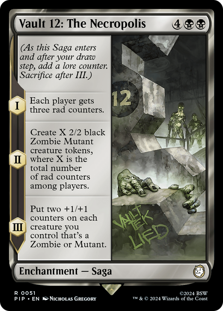 Vault 12: The Necropolis (PIP-051) - rare - Foil