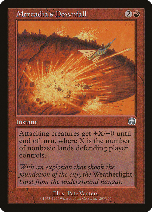 Mercadia's Downfall (MMQ-205) - uncommon - Foil