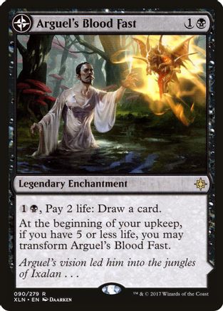 Arguel's Blood Fast // Temple of Aclazotz (XLN-090) - rare: (compasslanddfc)