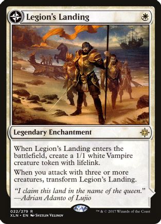 Legion's Landing // Adanto, the First Fort (XLN-022) - rare: (compasslanddfc) - Foil