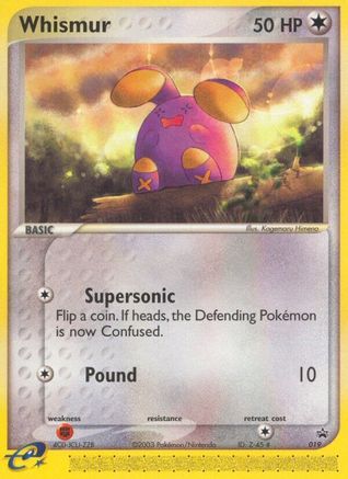 Whismur (019/40) - NP  - Promo