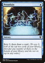 Preordain (CMR-084) - common