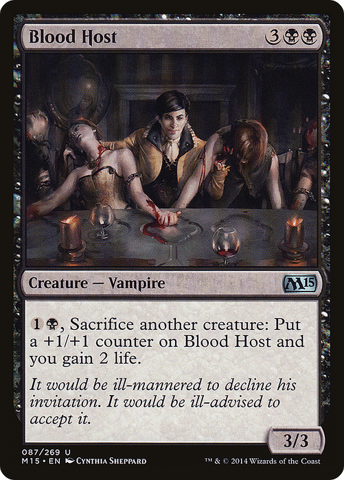 Blood Host (M15-087) - uncommon - Foil