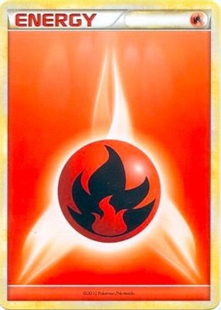 Fire Energy (2010 Unnumbered HGSS Style Non () - LCC  - Promo