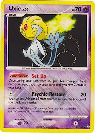 Uxie (043/146) - LCC  - Promo - Reverse Holofoil