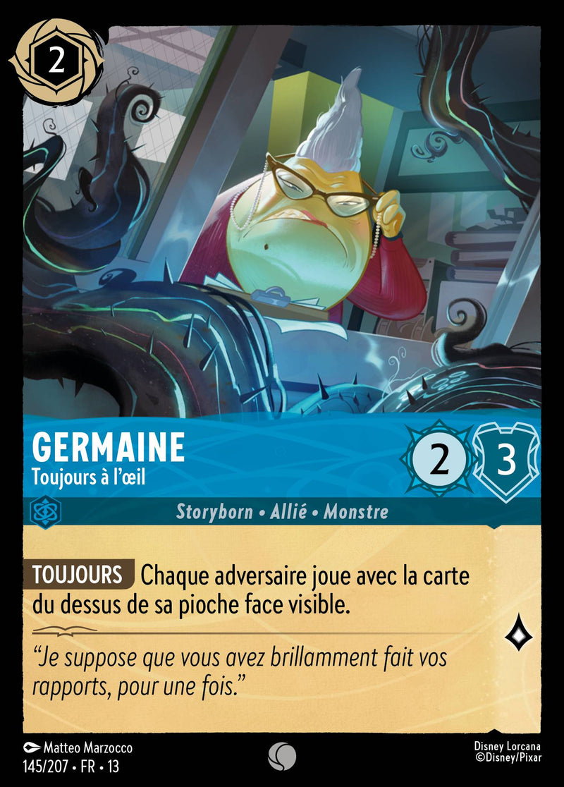 Germaine - Toujours à l'œil