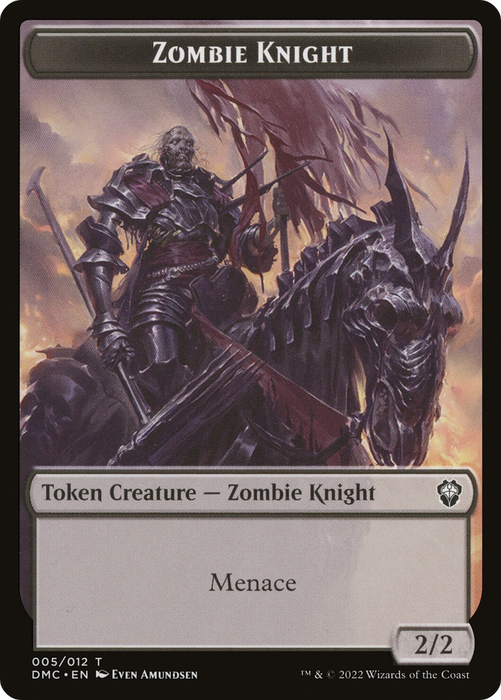 Zombie Knight (TDMC-005) - common - Foil