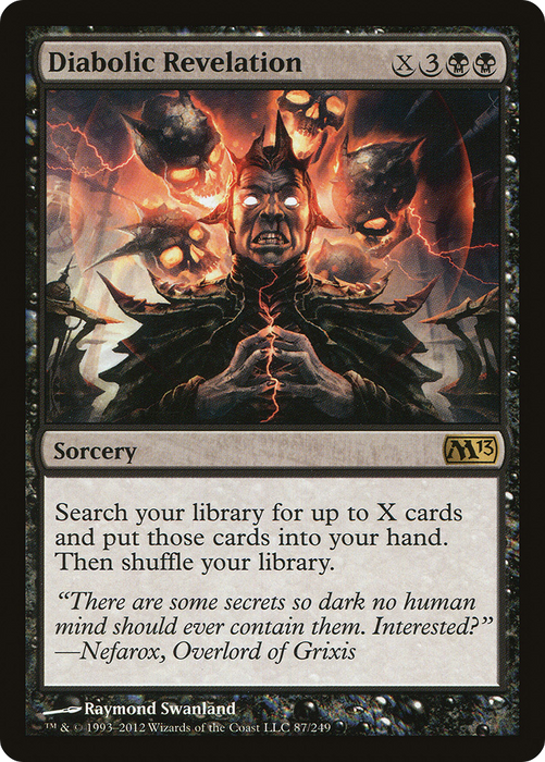 Diabolic Revelation (M13-087) - rare - Foil