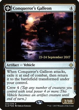 Conqueror's Galleon // Conqueror's Foothold (PRE-234S) - rare: (compasslanddfc) - Foil