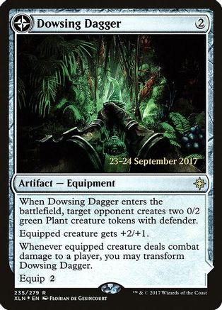 Dowsing Dagger // Lost Vale (PRE-235S) - rare: (compasslanddfc) - Foil