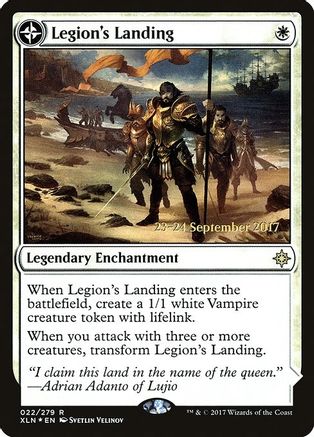 Legion's Landing // Adanto, the First Fort (PRE-22S) - rare: (compasslanddfc) - Foil