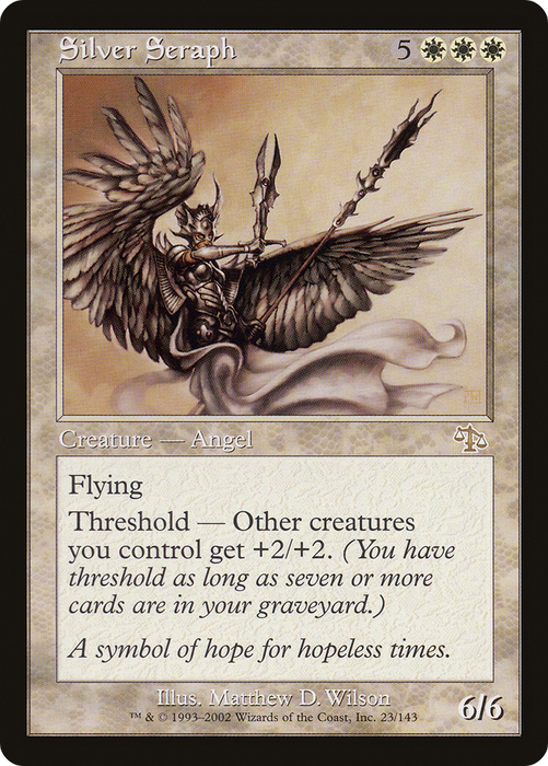 Silver Seraph (JUD-023) - rare