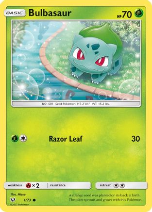 Bulbasaur (001/73) - SL  - Common