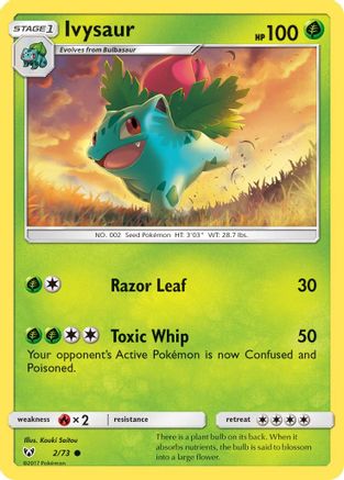 Ivysaur (002/73) - SL  - Common