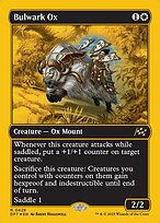 Bulwark Ox (DFT-428) - rare - Foil
