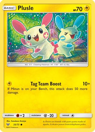 Plusle (033/73) - SL  - Common