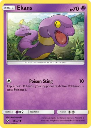 Ekans (036/73) - SL  - Common