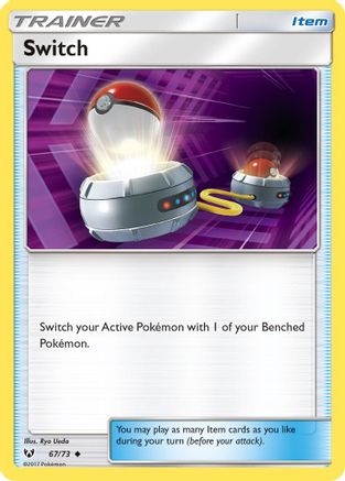 Switch (067/73) - SL  - Uncommon - Reverse Holofoil