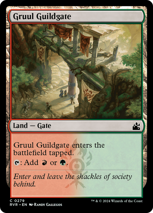 Gruul Guildgate (RVR-279) - common - Foil