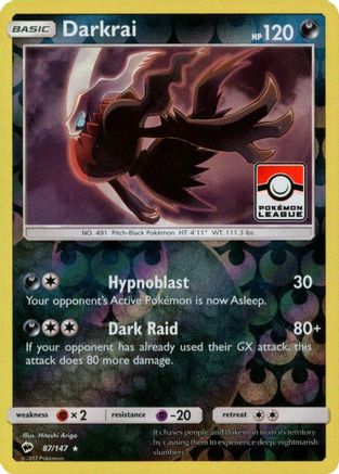 Darkrai (087/147) - LCC  - Promo - Reverse Holofoil