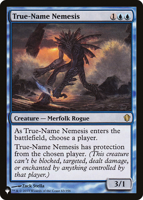True-Name Nemesis (LIST-C13-63) - rare