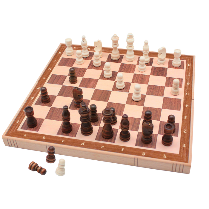 Travel magnetic chess game (French)