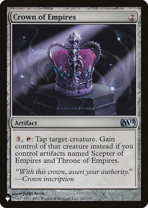 Crown of Empires (LIST-M12-203) - uncommon