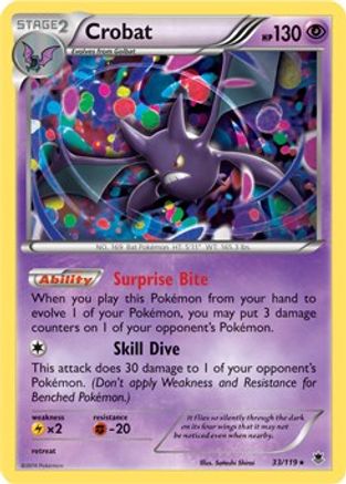 Crobat (033/119) - MCP  - Promo - Holofoil