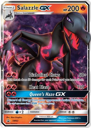 Salazzle GX (SM63) - SP  - Promo - Holofoil