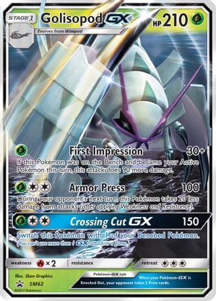 Golisopod GX (SM62) - SP  - Promo - Holofoil