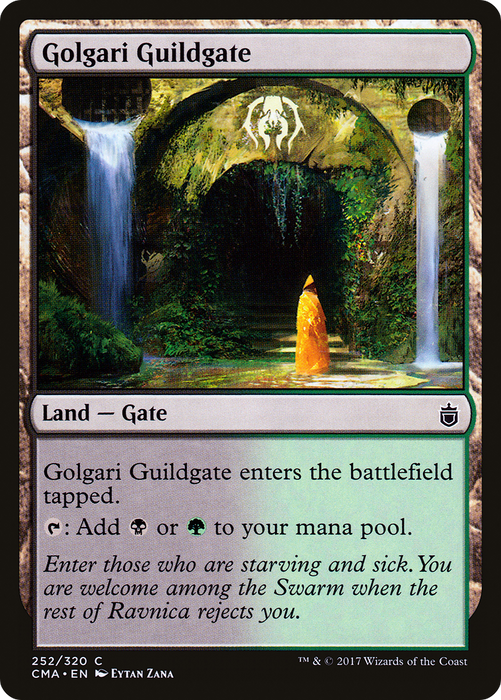 Golgari Guildgate (CMA-252) - common
