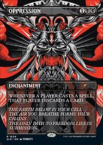 Oppression (SLD-1424) - rare (Borderless) - Foil