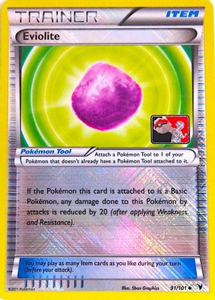 Eviolite (091/101) - LCC  - Promo - Reverse Holofoil