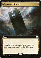 Command Tower (CMR-705) - common: (Extended Art) - Foil