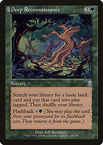 Deep Reconnaissance (ODY-236) - uncommon: (tombstone) - Foil