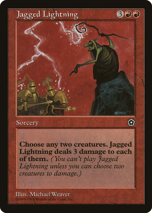 Jagged Lightning (P02-106) - uncommon