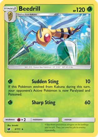 Beedrill (003/111) - SCI  - Rare