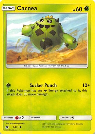 Cacnea (005/111) - SCI  - Common - Reverse Holofoil