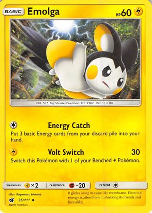 Emolga (035/111) - SCI  - Uncommon